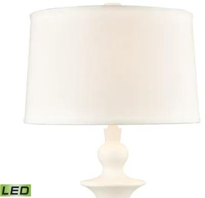 Depiction 32'' High 1-Light Table Lamp - Matte White - Includes LED Bulb