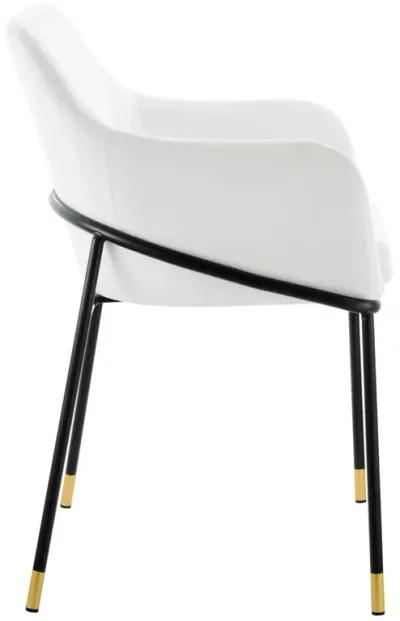 Jovi Performance Velvet Dining Armchair