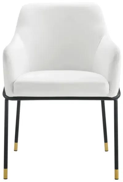 Jovi Performance Velvet Dining Armchair