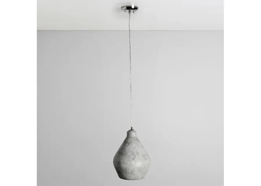 Jerry 1-Light Gray Concrete Pendant