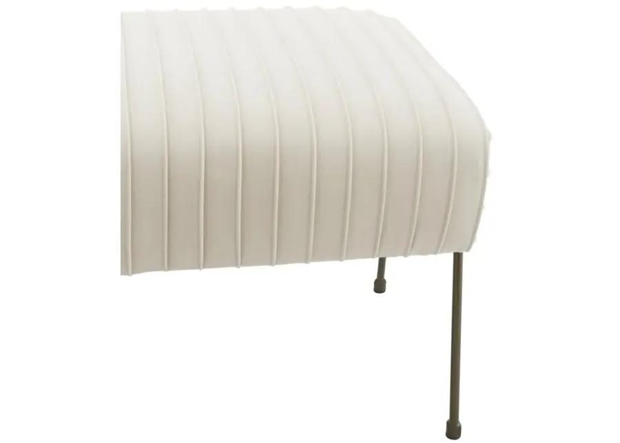 Merritt Pleated Bench