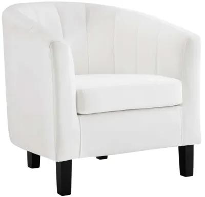 Prospect Channel Tufted Performance Velvet Armchair Set of 2