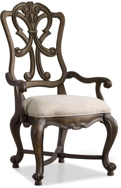 Rhapsody Wood Back Arm Chair - Set of 2