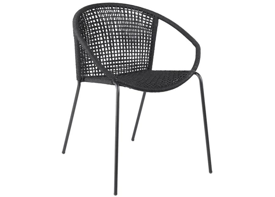 Snack Indoor Outdoor Stackable Steel Dining Chair 