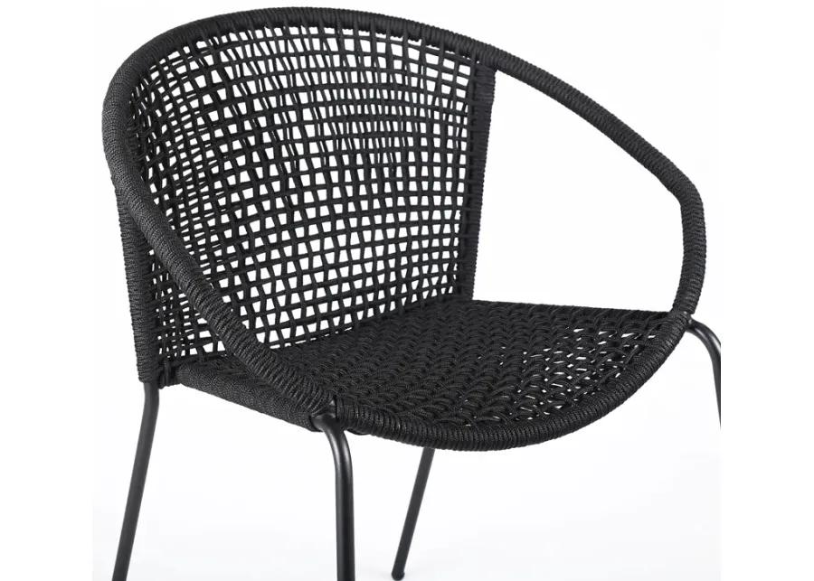 Snack Indoor Outdoor Stackable Steel Dining Chair 