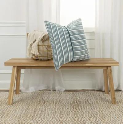 Stripe Teal  Pillow