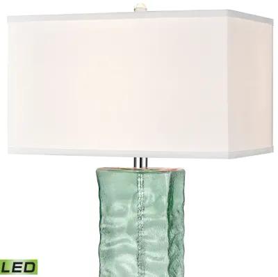 Arendell 30'' High 1-Light Table Lamp - Light Green - Includes LED Bulb