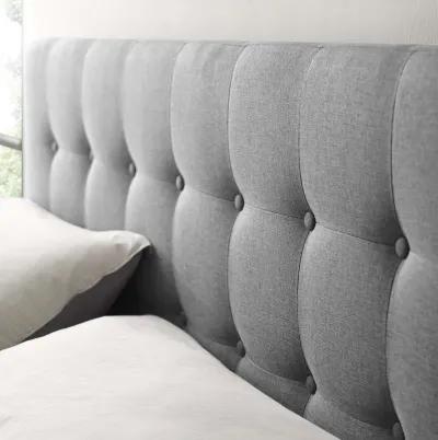 Emily Queen Upholstered Fabric Headboard