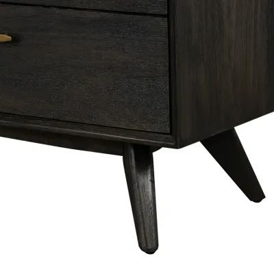 Baly Acacia Mid-Century 6 Drawer Dresser