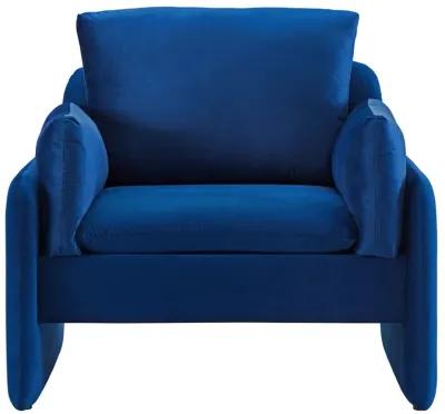 Indicate Performance Velvet Armchair