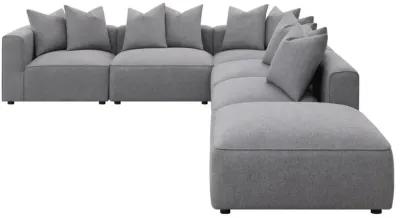 Jennifer 6-Piece Tight Seat Modular Sectional 