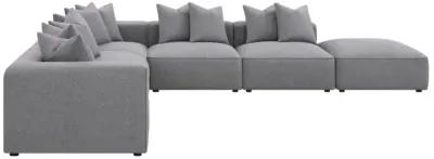 Jennifer 6-Piece Tight Seat Modular Sectional 