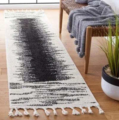 MOROCCAN TASSEL Runner Power Loomed 2'-2" x 9' Rug