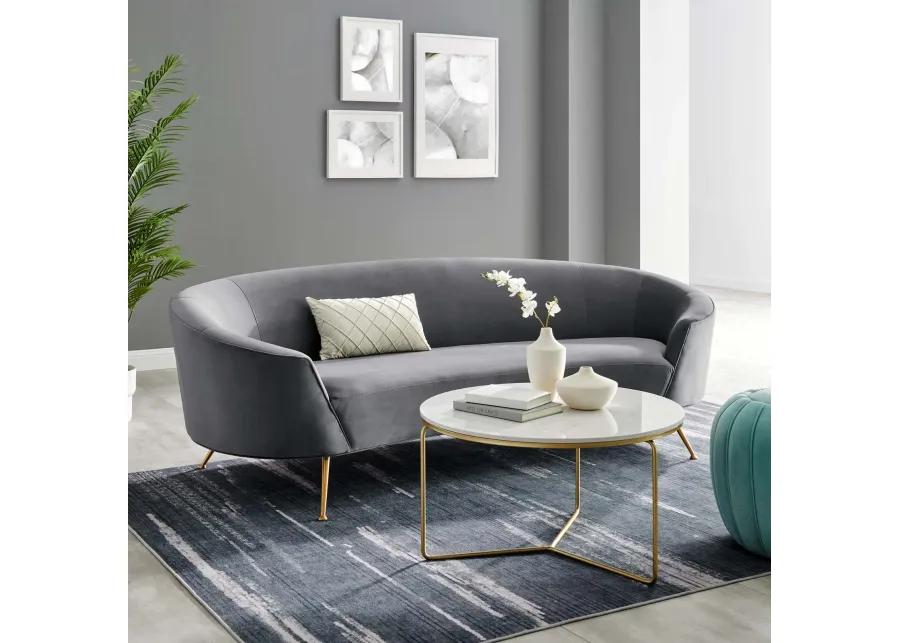 Marchesa Upholstered Performance Velvet Sofa