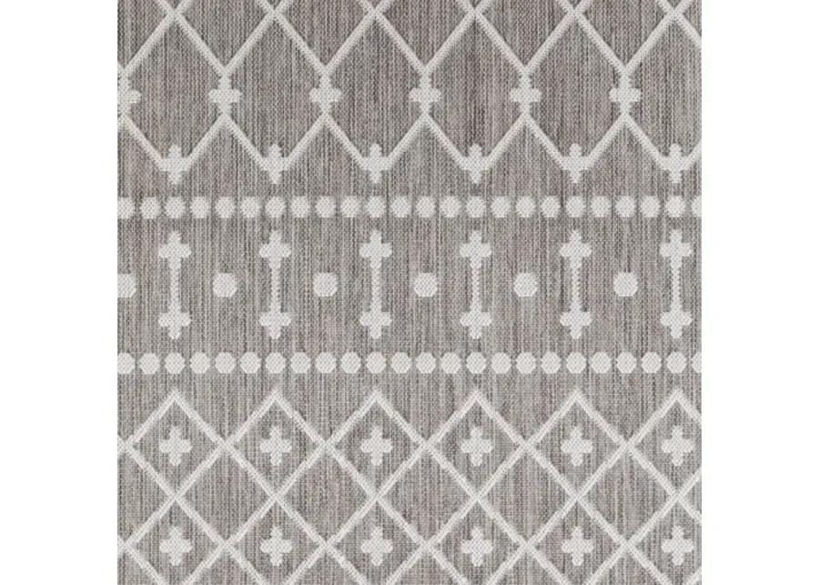 Long Beach LBH-2327 6'7" x 9' Machine Woven Rug