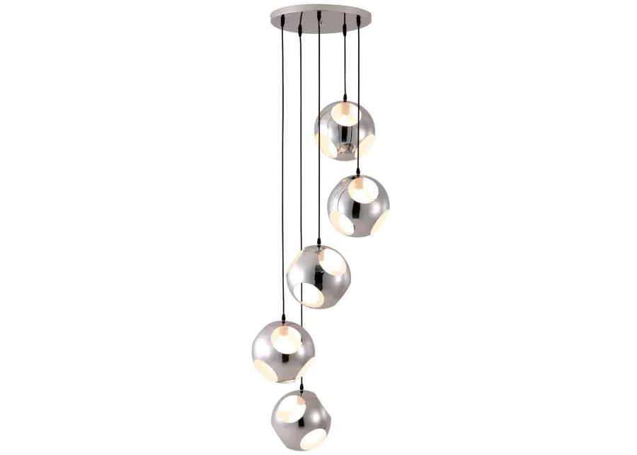 Meteor Shower Ceiling Lamp Chrome