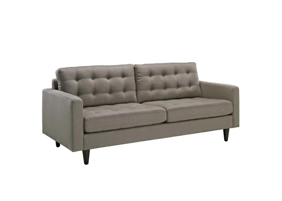 Empress Upholstered Fabric Sofa