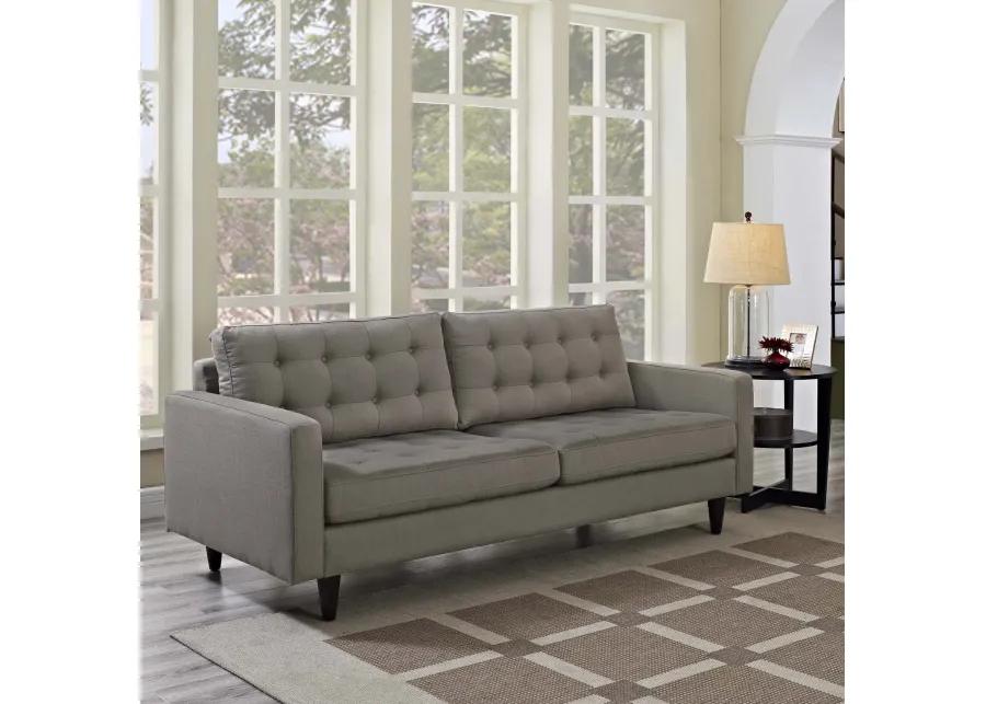 Empress Upholstered Fabric Sofa