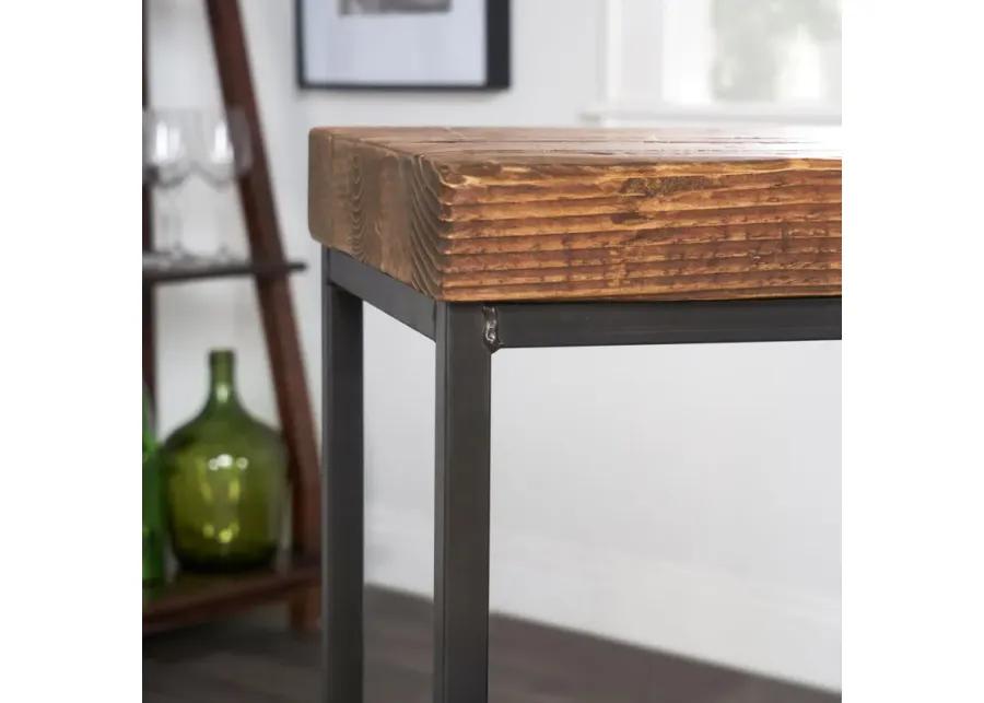 Porter Reclaimed Pine Barstool by Kosas Home