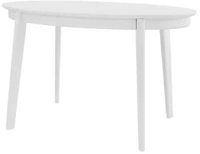 Atle 54"x34" Oval Dining Table in Matte White