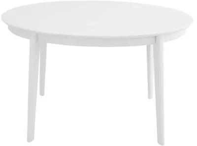 Atle 54"x34" Oval Dining Table in Matte White