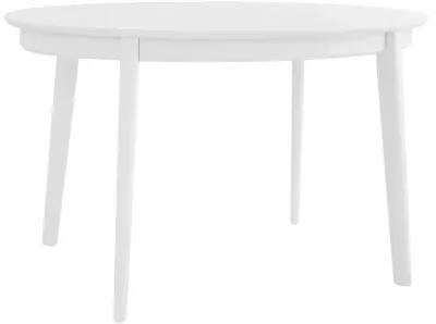 Atle 54"x34" Oval Dining Table in Matte White