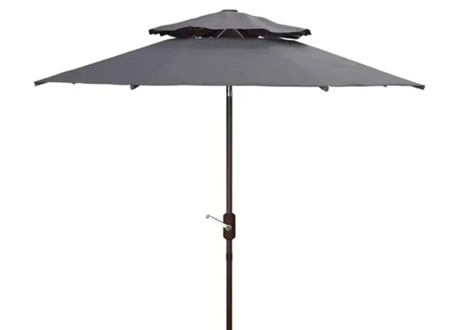 Athens 9' Double Top Crank Umbrella