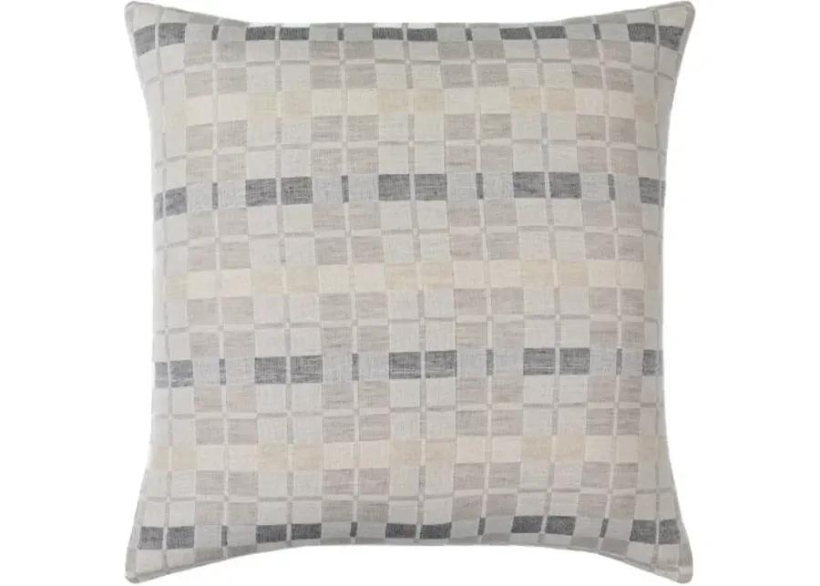 Divya DVY-001 22"L x 22"W Accent Pillow