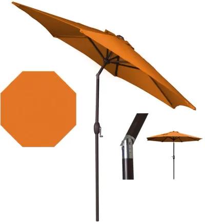 Panama Jack Orange 9 Ft Alum Patio Umbrella W/Crank