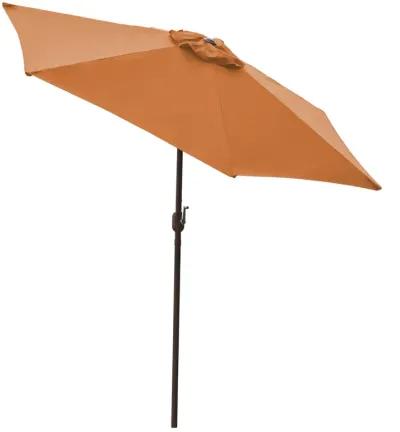 Panama Jack Orange 9 Ft Alum Patio Umbrella W/Crank