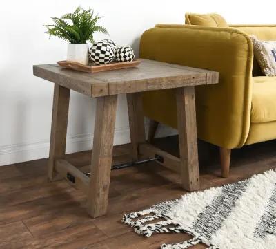 Tuscany Reclaimed Pine End Table by Kosas Home