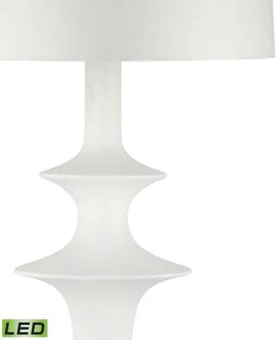 Erica 76'' High 1-Light Floor Lamp - Dry White - Includes LED Bulb