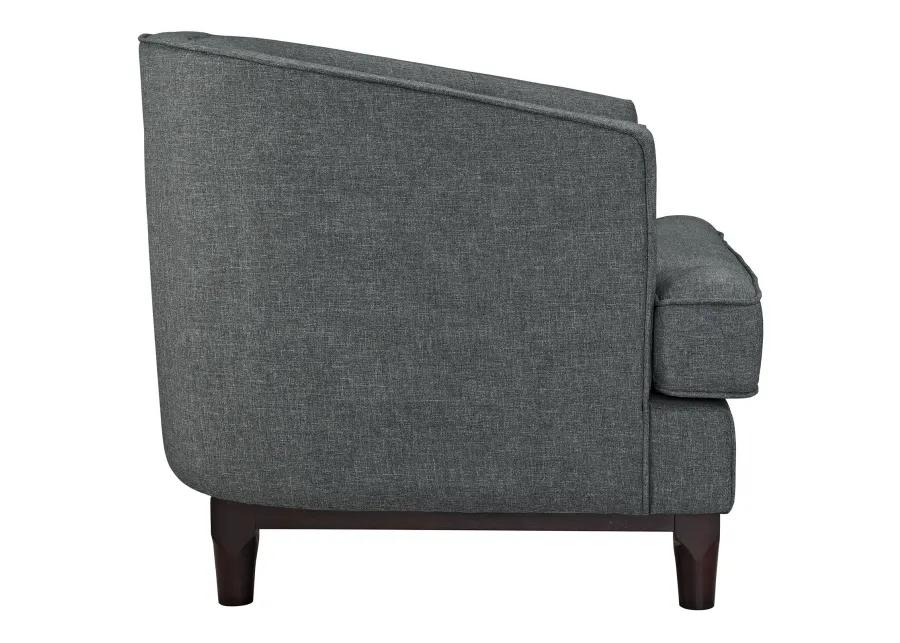 Coast Upholstered Fabric Armchair