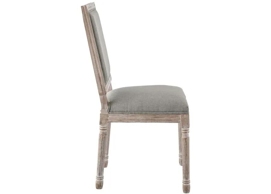 Court Dining Side Chair Upholstered Fabric Set of 2