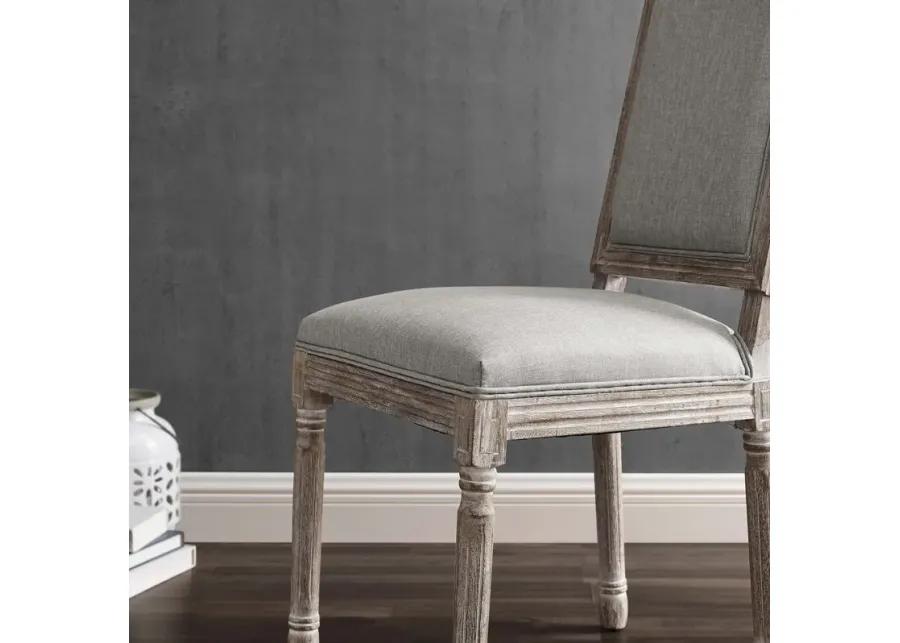 Court Dining Side Chair Upholstered Fabric Set of 2