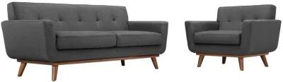 Engage Armchair and Loveseat Set of 2