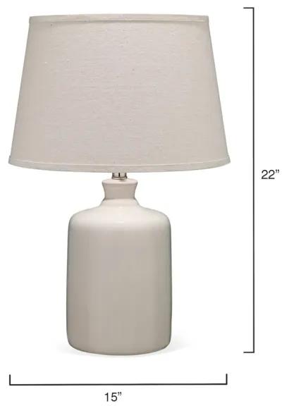 Cream Milk Jug Table Lamp