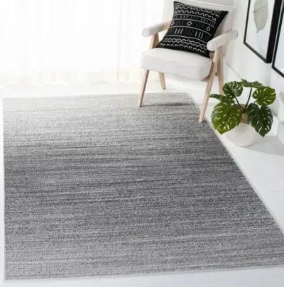 Adirondack Contemporary Grey / Ivory 9' X 12' Powerloomed Rug