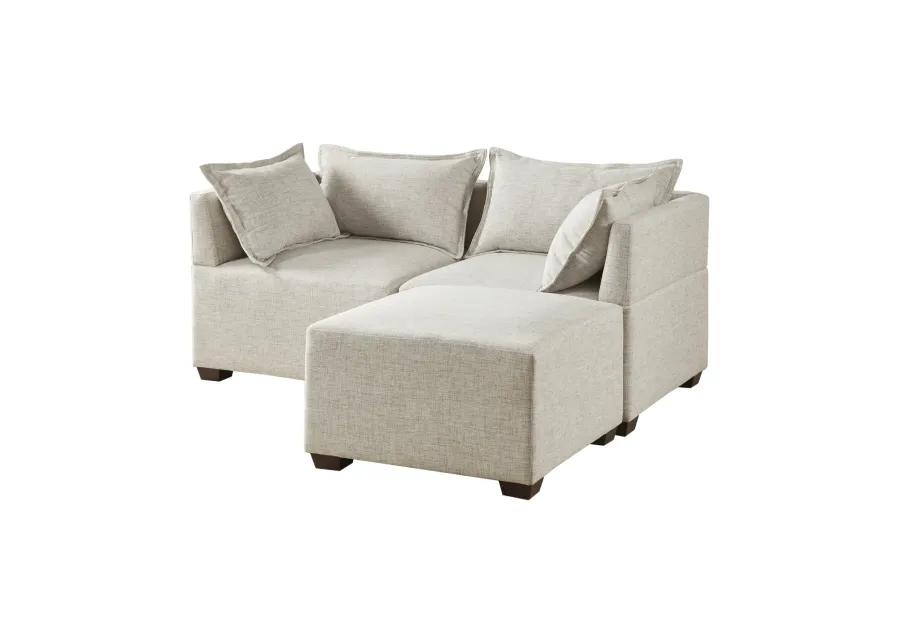 3-Piece Modular L-Shape Sofa