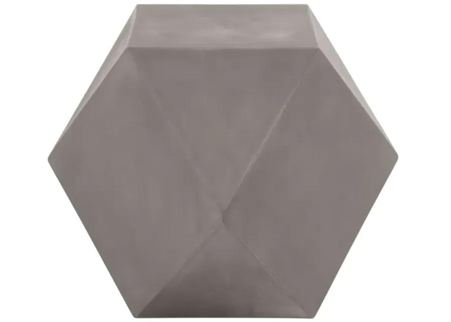 Facet Indoor/Outdoor Accent Table