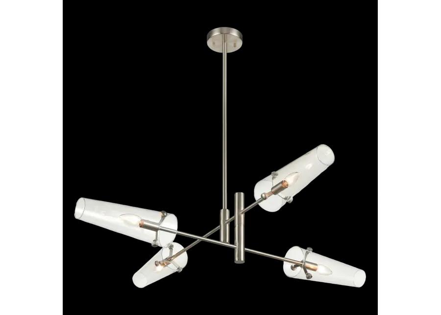 Valante 49" Wide 4-Light Chandelier