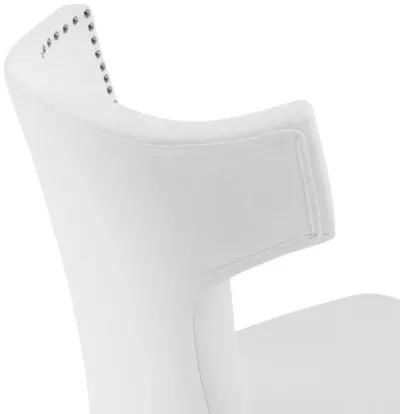 Curve Fabric Dining Chair