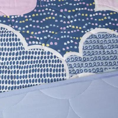 Urban Habitat Kids Cloud Blue 6 Piece Cotton Reversible Daybed Set