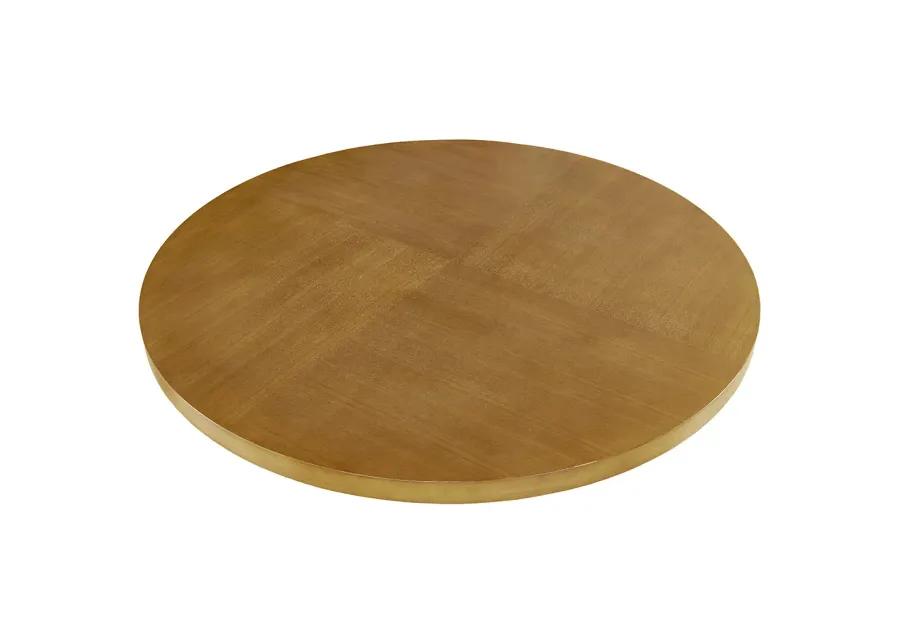 INK+IVY Kennedy Pecan 44" Round Dining Table