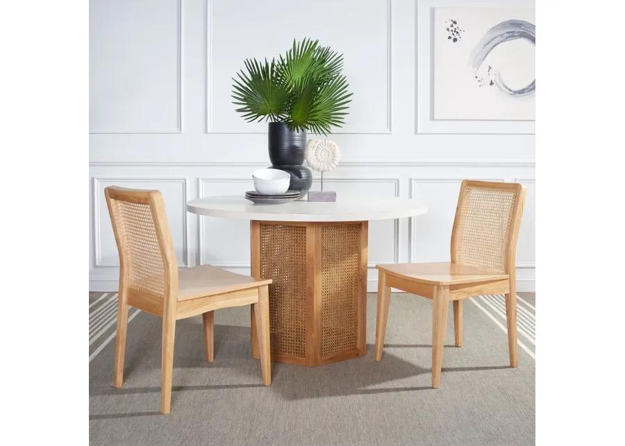 BENICIO RATTAN DINING CHAIR  - Set of 2