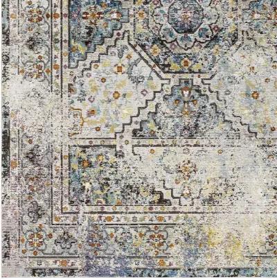 Success Jacinda Distressed Vintage Floral Persian Medallion 5x8 Area Rug