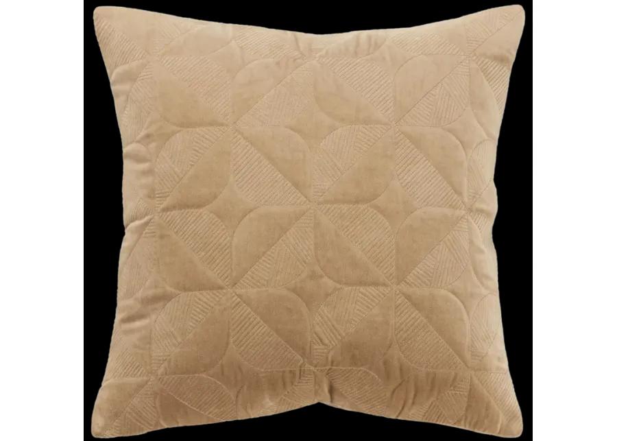 orange peel pattern brown Pillow