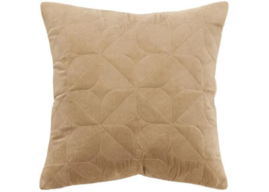 orange peel pattern brown Pillow