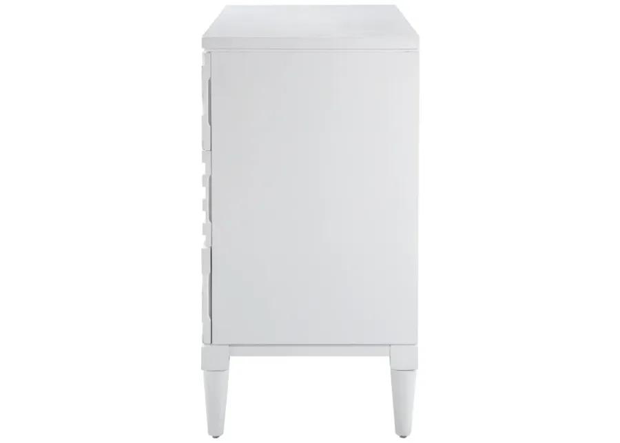 Colby White Drawer Chest