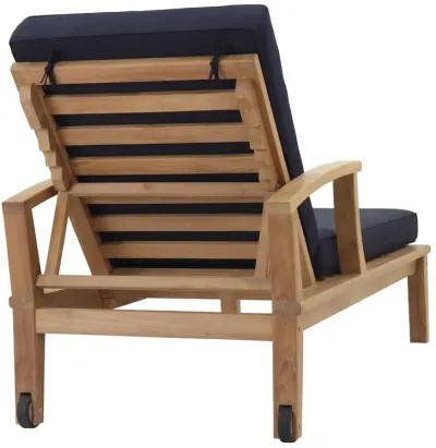 Marina Teak Outdoor Chaise